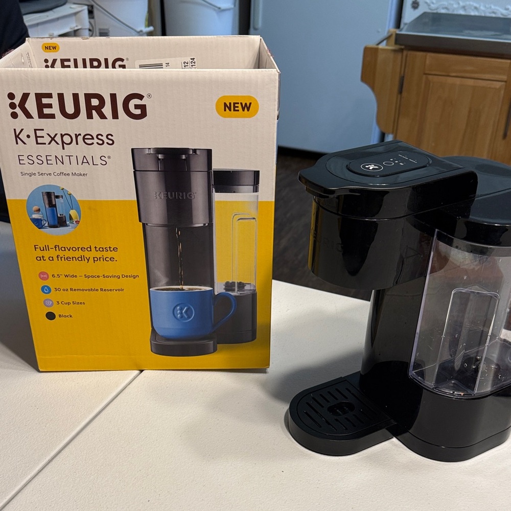 Keurig K-Express Essentials Black Coffee Maker